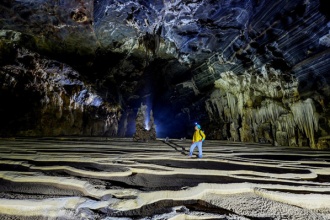 Channel News Asia (Singapore) filmed at Phong Nha - Ke Bang National Park